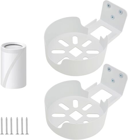 حامل جداري لجهاز توجيه Deco WiFi 7، متوافق مع نظام Deco BE63/BE65/BE67/BE68/BE10000/BE11000/BE14000 Mesh Wi-Fi 7، حامل جهاز توجيه موفر للمساحة مع إدارة الكابلات (Clean-1pack، أبيض) in Saudi Arabia