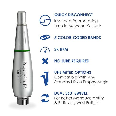 Prophy Pro EZ Quick Disconnect Hygiene Handpiece Coupler Included in Kuwait