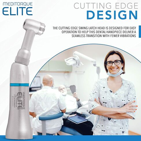 Medidenta ME-E40FGP Elite Push-Button Contra Angle, 40K Friction Grip in Kuwait