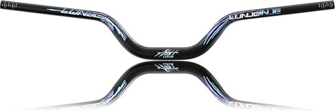 Mountain Bike Handlebar, 31.8mm, 35/50/70/90/120mm Rise Options, 780mm Cutable Width, Lightweight T6 Aviation Aluminum for MTB Trail Commuter Bikes, 35 Rise, Black in Saudi Arabia
