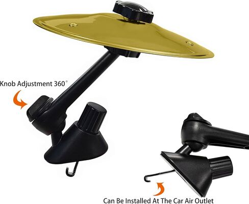 Car Cymbal, Car Cymbal Air Vent, Mini Drum Crash Cymbal For Car Vent, A Great Gift For Music Lovers, Suitable For All Types Of Vehicles in Saudi Arabia