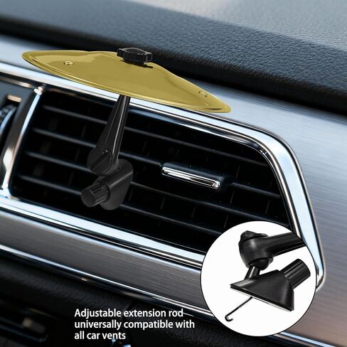 Car Cymbal, Car Cymbal Air Vent, Mini Drum Crash Cymbal For Car Vent, A Great Gift For Music Lovers, Suitable For All Types Of Vehicles in Saudi Arabia