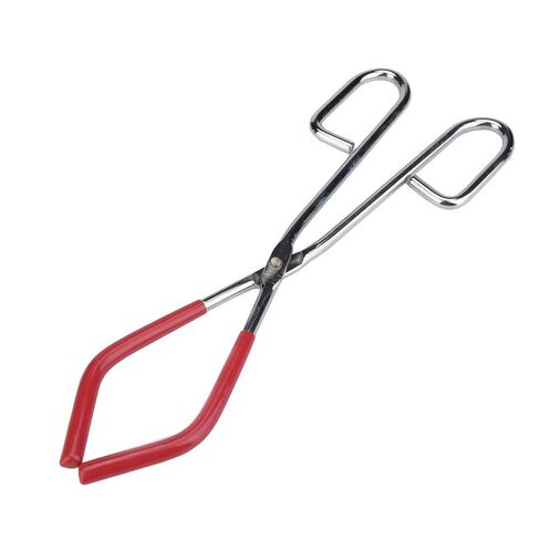 Labs Beaker Tongs, 26cm/10.2in Stainless Steel Lab Clip Tool Lightweight Flask Clip Chemical Tongs Teaching Instrument for Laboratories Household in Saudi Arabia