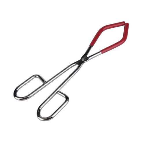 Labs Beaker Tongs, 26cm/10.2in Stainless Steel Lab Clip Tool Lightweight Flask Clip Chemical Tongs Teaching Instrument for Laboratories Household in Saudi Arabia