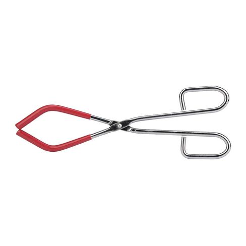 Labs Beaker Tongs, 26cm/10.2in Stainless Steel Lab Clip Tool Lightweight Flask Clip Chemical Tongs Teaching Instrument for Laboratories Household in Saudi Arabia