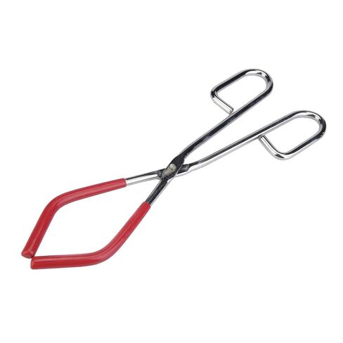 Labs Beaker Tongs, 26cm/10.2in Stainless Steel Lab Clip Tool Lightweight Flask Clip Chemical Tongs Teaching Instrument for Laboratories Household in Saudi Arabia