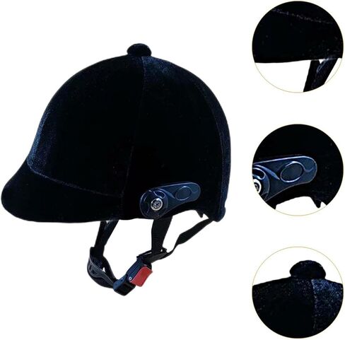 Horse Riding Helmet Knight Hat Professional Adjustable Horse Riding Gear in Saudi Arabia