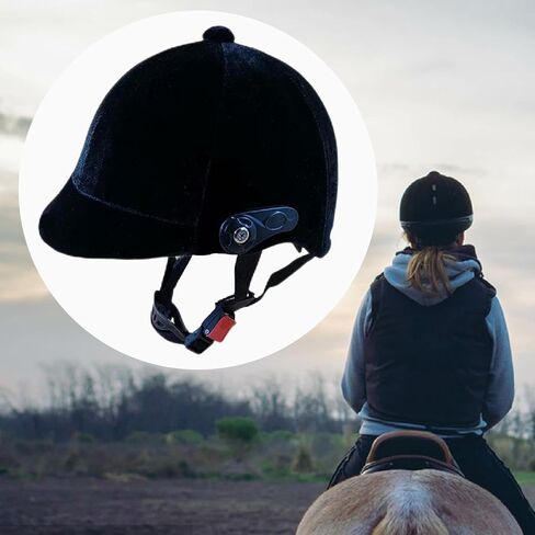 Horse Riding Helmet Knight Hat Professional Adjustable Horse Riding Gear in Saudi Arabia