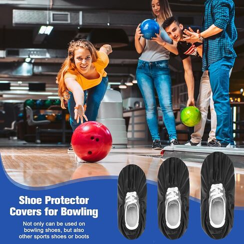 Bowling Shoe Covers, Shoe Protector Covers for Bowling Shoe Waterproof Reusable and Anti Slip (Medium) in Kuwait