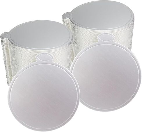 50pcs Mini Cake Boards,3.15 Inch Golden Round Mousse Cupcake Base Paper Plates Circle Dessert Board (Gold (50pcs)) in Saudi Arabia