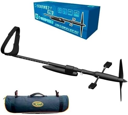 Pro Underwater Water Bike, Human-Powered Swimming Propulsion Device, Lightweight Scooter for Snorkeling, Diving & Pool Training, Fits 5'1"–6'6", 5.5 lb, Foldable with Innovative Fin Design in Saudi Arabia