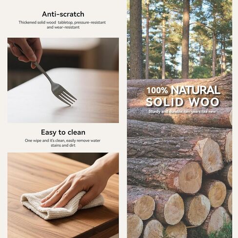 مجموعة كراسي طاولة طعام زاوية الإفطار في زاوية المطبخ، موفرة للمساحة 3-4 مقاعد على شكل حرف L لمنزل المزرعة العائلي والخشب البني الأبيض in Kuwait