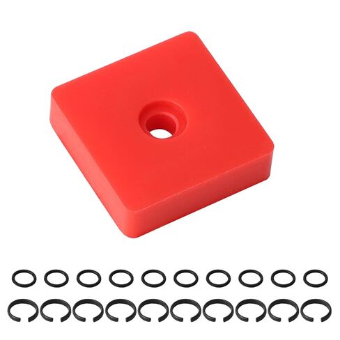 10 Pcs 3/8 Inch Impact Wrench Retainer Ring Kit with O-Ring & Clip, Replacement Accessory for Milwaukee, DeWalt, Pneumatic Tools, Automotive Repair and Heavy Duty Impact Wrenches in Saudi Arabia
