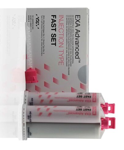 GC 137113 EXA Advanced VPS Material Injection Type Fast Set Pink 2/Pk 48 mL in Kuwait