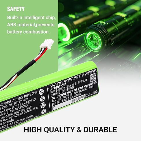 Cameron Sino 3600mAh Replacement Battery for Fluke BP190, B11432 and 677390, 190M Medical OscilloscopeScope, Analyzers 433, Analyzers 434, Analyzers 435, 192, 192B, 196, 196B, 196C, 199, 199B, 199C in Saudi Arabia