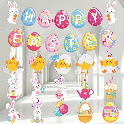 Reptile Jungle Happy Birthday Banner and 15 Pcs Hanging Swirl Wildlife Snake Alligator Lizard Turtle Camping Wilderness Jungle Party Decorations in Saudi Arabia