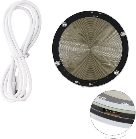 7.83 هرتز لمولد موجة نبض التردد المنخفض للغاية لرنين شومان مع منفذ شحن من النوع C وإخراج موجة مربعة وبطارية 1000 مللي أمبير في الساعة للتأمل والفضاء الصوتي والمرئي in Kuwait