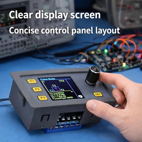 وحدة مولد إشارة قابلة للتعديل مع مخرج موجة جيبية PWM، نطاق تردد 4-20 مللي أمبير 2-10 فولت، جهد الإدخال 1-1000 هرتز، 7-24 فولت، الحجم 3.11 × 1.69 × 1.61 بوصة in Kuwait