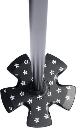 LINE Adult's Paintbrush Ski Poles | Durable Lightweight Aluminum Winter Sports Adjustable Length Alpine Ski Poles with Ergonomic BMX Grip & Screw Off Basket | Freeride, All Mountain, Powder, Touring in Kuwait