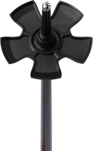 LINE Adult's Paintbrush Ski Poles | Durable Lightweight Aluminum Winter Sports Adjustable Length Alpine Ski Poles with Ergonomic BMX Grip & Screw Off Basket | Freeride, All Mountain, Powder, Touring in Kuwait