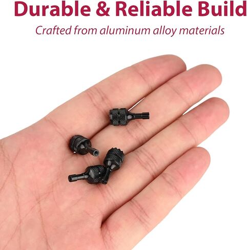 4 Pcs Aluminum Alloy Remote Controller Sticks Joystick for DJI RC/RC2 for Mini 3/Mini 3 Pro/Mini 4 Pro/Air 3/3S/Air 2S/Neo/Mavic 4 Pro/Mavic 3/Mavic 3 Pro/Mavic 3 Drone Replacement (Black) in Saudi Arabia