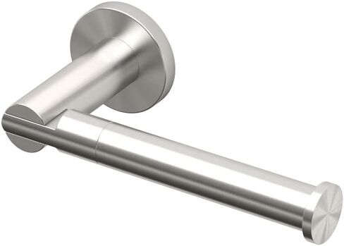 Gatco 4683 Channel, European Toilet Tissue Holder, Chrome | Wall Mounted Single Post 6.63" W Euro Style Toilet Paper Holder for Bathroom in Kuwait