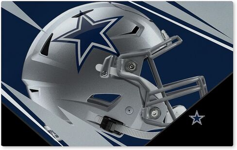 سجادة Northwest The Company NFL قابلة للغسل، 20 بوصة × 32 بوصة، آلة التقطيع، ألوان الفريق (20 بوصة × 32 بوصة، دالاس كاوبويز) in Saudi Arabia