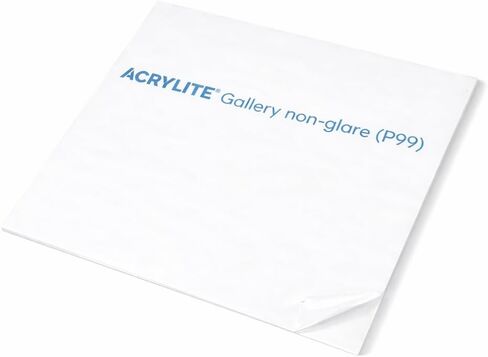 Glass Acrylic Glass Shatterproof Non Glare Control P99 Premium Framing Grading لإطار الصورة (6 × 8) in Saudi Arabia