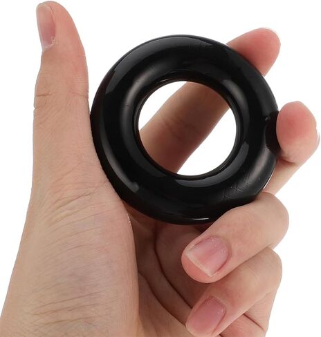 PRETYZOOM 2pcs Golf Swing Weight Rings Training Aid Black Golf Practice Tool for Beginners Warm-up Club Swing Weight Adjustment in Saudi Arabia