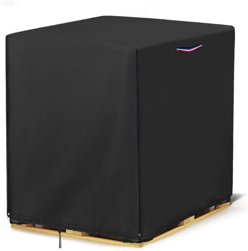 غطاء البليت، أغطية باليت كبيرة مقاومة للماء وشديدة التحمل، غطاء دوران البضائع مقاوم للبهتان مع سحاب - 48 بوصة طول × 48 بوصة عرض × 48 بوصة ارتفاع in Kuwait