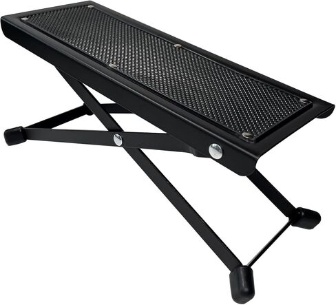 مسند قدم مريح للجيتار مع 4 أوضاع ارتفاع قابلة للتعديل، مقعد قدم مطاطي غير قابل للانزلاق لعازفي الجيتار الصوتي والكلاسيكي، مقعد للتمرين المستقر والأداء بتصميم محمول (GS-01) in Kuwait