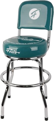 مقعد جيتار مقاس 60.96 سم من FOOLS، مقعد دوار 360 درجة، مقعد دائري مبطن بجلد البولي يوريثان غير قابل للانزلاق للبالغين، FS-24 (أخضر) in Kuwait