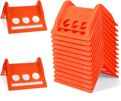 12 Pack Flatbed Edge Corner Protector Holder, Ratchet Strap Protector, Heavy Duty Cargos Strap Protectors, Flatbed Equipment for Shipping Cargo Protection in Saudi Arabia