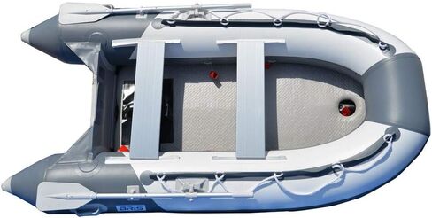 BRIS 10.8 ft Inflatable Boat Inflatable Dinghy Yacht Tender Raft with Air-Deck Floor in Kuwait