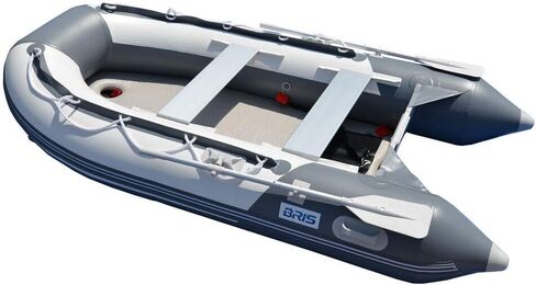 BRIS 10.8 ft Inflatable Boat Inflatable Dinghy Yacht Tender Raft with Air-Deck Floor in Kuwait