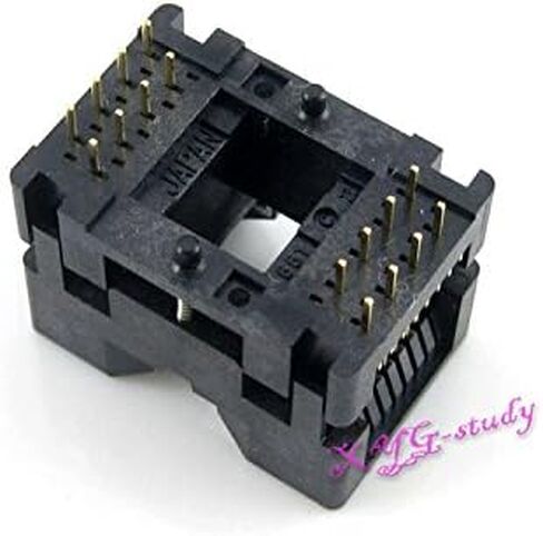 OTS-16-1.27-04 الملعب 1.27 مللي متر العرض 7.5 مللي متر لـ SOP16/SO16/SOIC16 حزمة IC MCU اختبار حرق البرمجة مأخذ توصيل محول Enplas @ XYG in Saudi Arabia