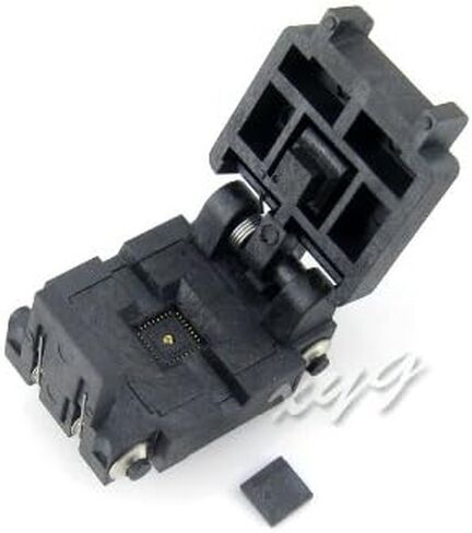 32QN50S15050 5x5 mm Pitch 0.5 QFN32 MLP32 MLF32 QFN IC MCU Test Burn-in Programming Adapter Socket Plastronics @XYG in Saudi Arabia