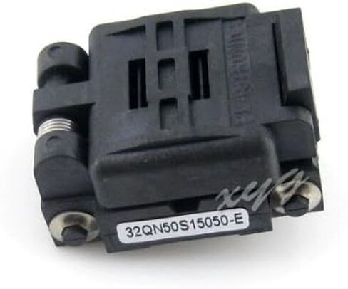 32QN50S15050 5x5 mm Pitch 0.5 QFN32 MLP32 MLF32 QFN IC MCU Test Burn-in Programming Adapter Socket Plastronics @XYG in Saudi Arabia