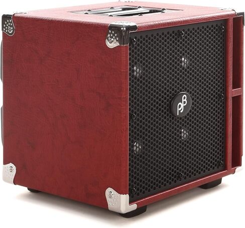 خزانة صوت فيل جونز باس كومباكت 4 مقاس 4 × 5 بوصة بقوة 400 وات - باللون الأحمر in Kuwait