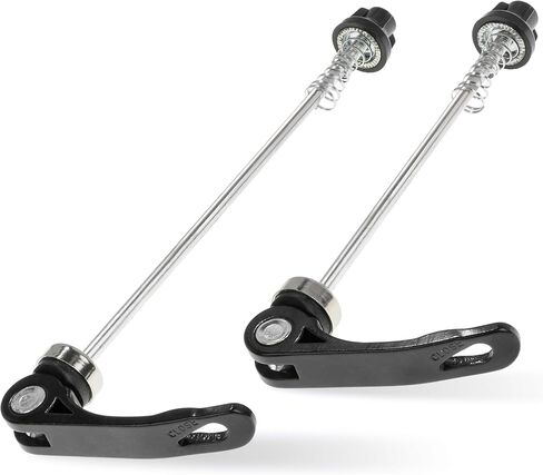 BlueStars Quick Release Skewer Front & Rear Wheel Axle for Mountain Bike, Road Bike, BMX Bicycle, MTB Wheel Hub, Aluminium Alloy Clip Bolt Lever Axle Set (1 Pair) in Saudi Arabia
