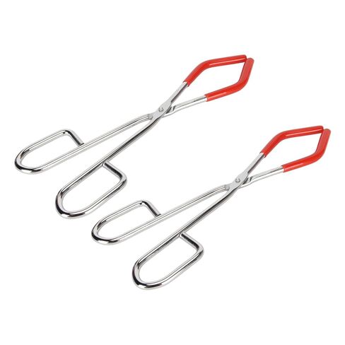 KIMISS 2pcs Rubber Coated Steel Beaker Tongs Resnt, Strong Grip Lab Tongs for 50mL to 2000mL Beakers and Labware in Saudi Arabia