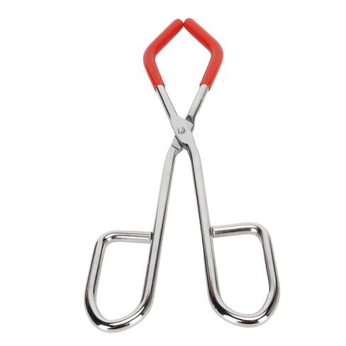 2pcs Beaker Tongs, Leaf Clean Tongs Laboratory Glassware Chemical Beaker Tongs Red Rubber Coated Ends for 50mL to 2000mL Beakers Labware in Saudi Arabia