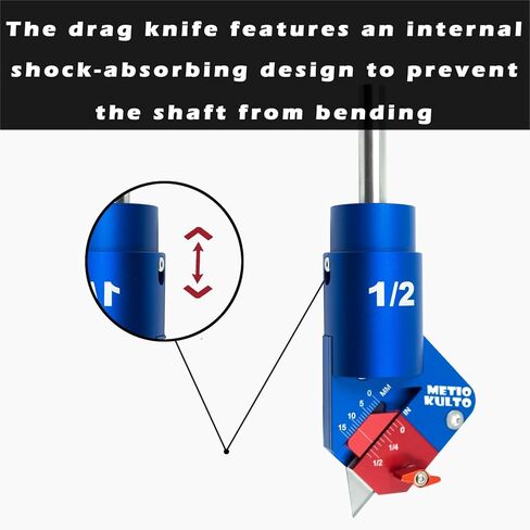 Drag Knife (1/2" Shaft) in Kuwait