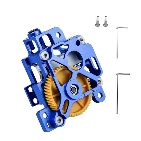 Bamboo Lab x1 p1 Metal Extruder Kit CNC Metal Hollow Lightweight Extruder Shell for Bamboo Lab X1/P1 Series,3D Printer with Dual Hardened Steel Extrusion Gear for Increased Extrusion Force with in Saudi Arabia