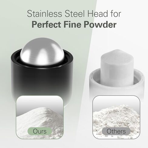 كسارة حبوب الدواء من الفولاذ المقاوم للصدأ من ديباد، مسحوق ناعم لكسارة حبوب الدواء، كسارات حبوب الدواء لكبار السن والحيوانات الأليفة، مطحنة حبوب الدواء مسحوق ناعم مع فرشاة، ملتوية للطحن in Kuwait