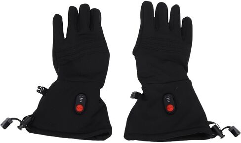 Fabater Heated Glove Liners, Rechargeable Slim Fit Touchscreen Compatible Gloves, Electric Hand Warmer with Built in Batteries for Men Women Cycling Skiing Hiking Snowboarding in Saudi Arabia