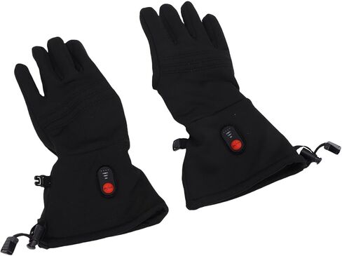 Fabater Heated Glove Liners, Rechargeable Slim Fit Touchscreen Compatible Gloves, Electric Hand Warmer with Built in Batteries for Men Women Cycling Skiing Hiking Snowboarding in Saudi Arabia
