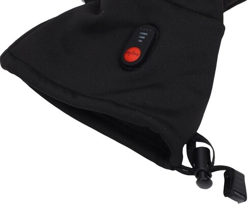 Fabater Heated Glove Liners, Rechargeable Slim Fit Touchscreen Compatible Gloves, Electric Hand Warmer with Built in Batteries for Men Women Cycling Skiing Hiking Snowboarding in Saudi Arabia