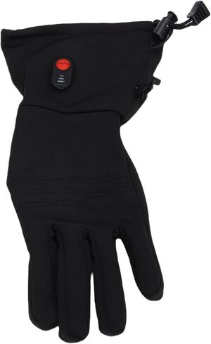 Fabater Heated Glove Liners, Rechargeable Slim Fit Touchscreen Compatible Gloves, Electric Hand Warmer with Built in Batteries for Men Women Cycling Skiing Hiking Snowboarding in Saudi Arabia