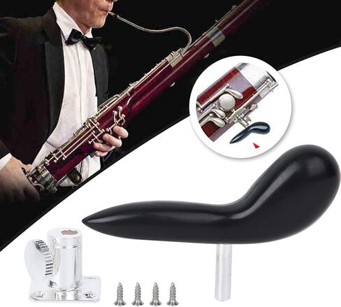 Bassoon Hand Holder Silver Industrial Plastic Saddle Rest Musical Instrument Accessories Design Improves Is B Bassoon Hand HolderBassoon RestBassoon Saddle RestBassoon in Saudi Arabia